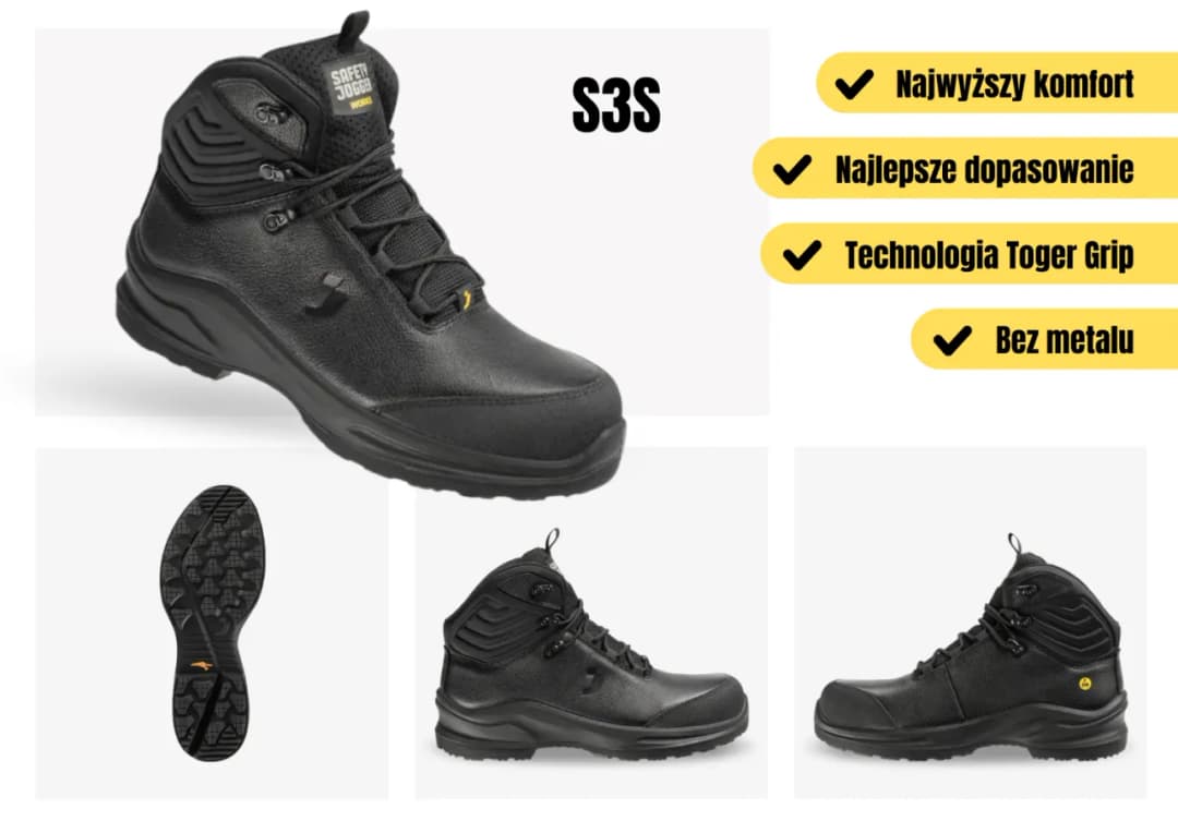 Buty robocze siatkowe: komfort i bezpieczeństwo w pracy