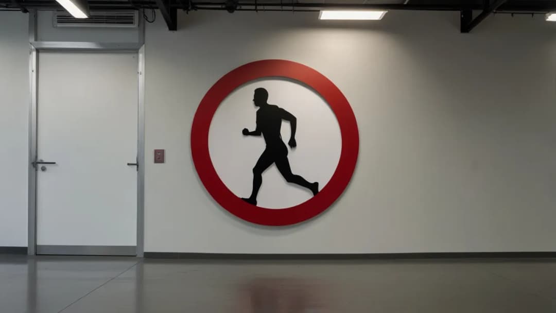 Znak zakazu biegania: znaczenie, zastosowanie i przepisy BHP