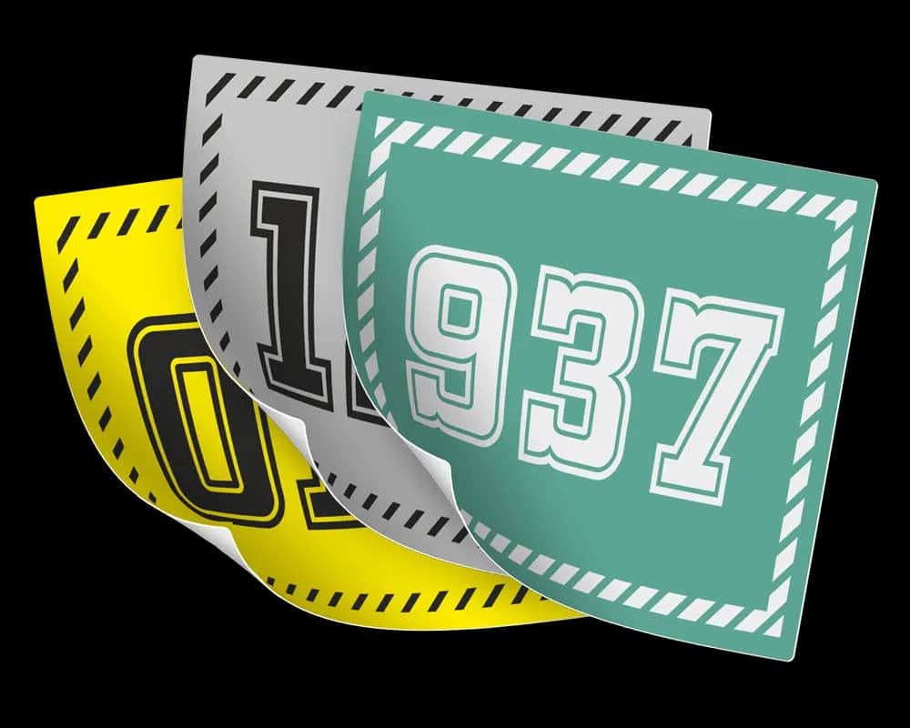 Numery startowe naklejki: Wszystko, co musisz wiedzieć