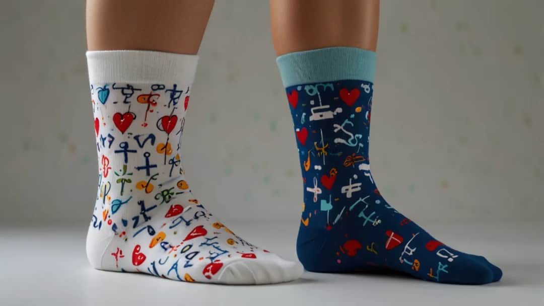 Zabawne skarpetki dla lekarza: Idealny prezent z medycznym akcentem