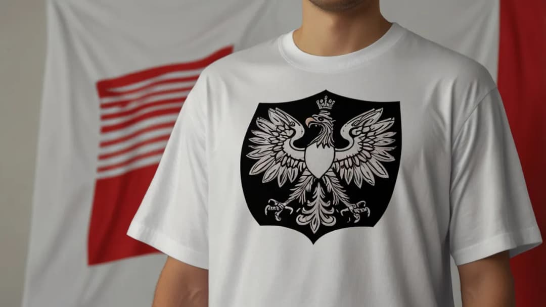 Koszulka z godłem Polski: Patriotyczny symbol na co dzień